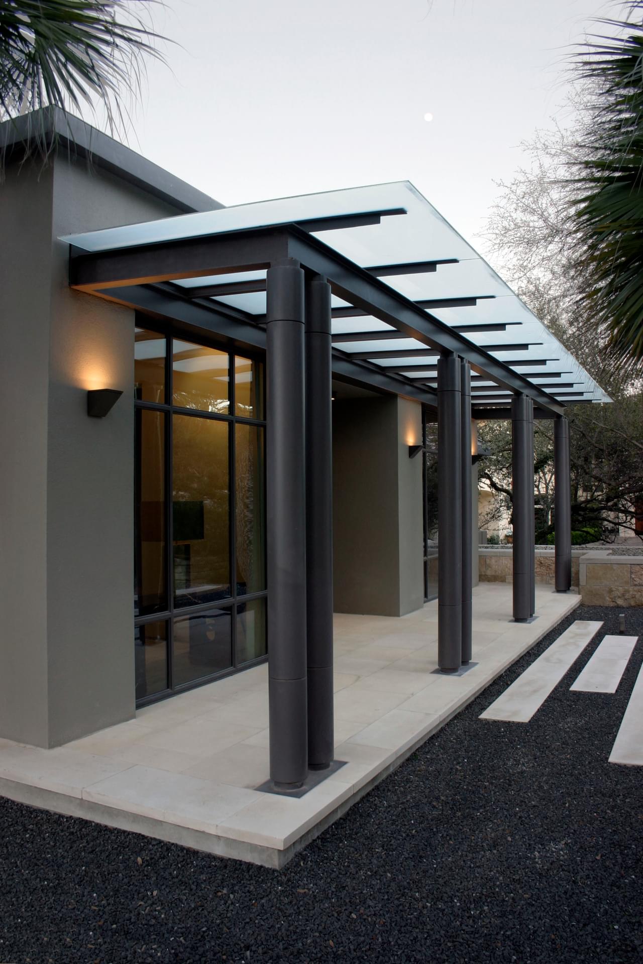 Modern Villa 12 Porch Detail